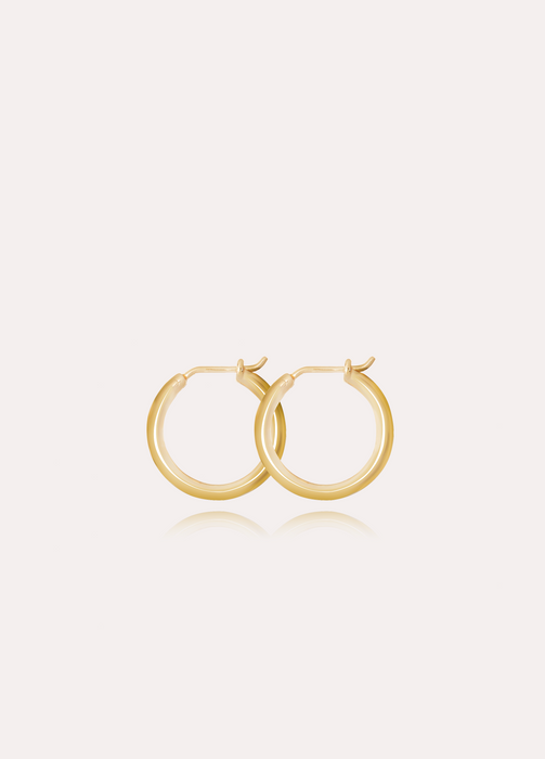 Mindy Gold Hoops